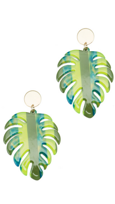 Jenna Yellow Earring