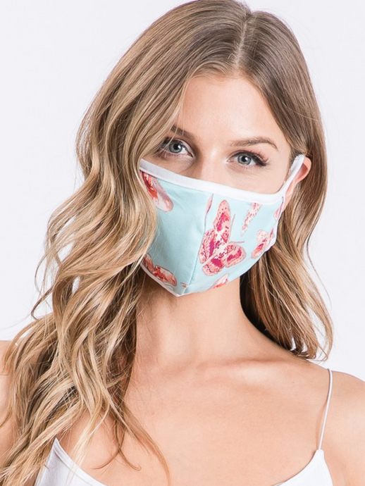 Butterfly Fashion Face Mask