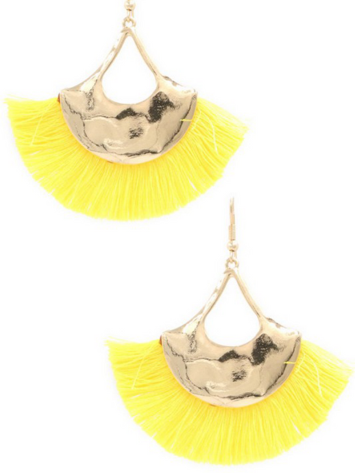 Mirella Yellow Earring